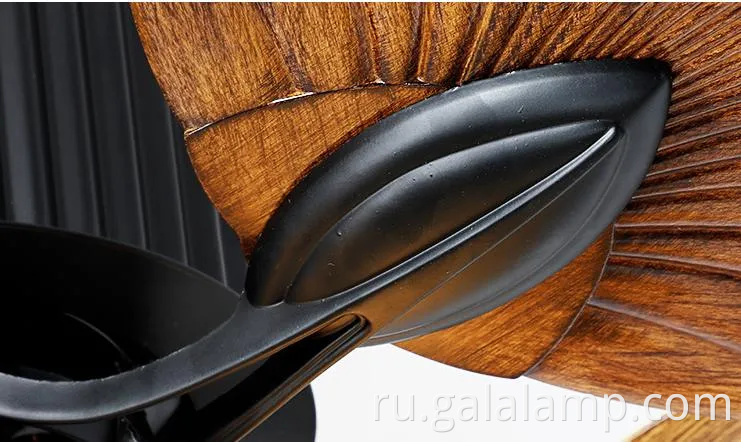 Винтаж вдохновленная американская фанатская люстра для шикарных жилых помещений